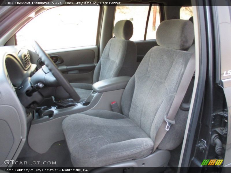 Dark Gray Metallic / Dark Pewter 2004 Chevrolet TrailBlazer LS 4x4