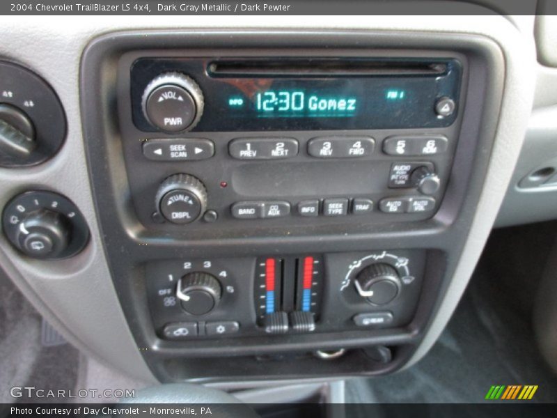 Dark Gray Metallic / Dark Pewter 2004 Chevrolet TrailBlazer LS 4x4