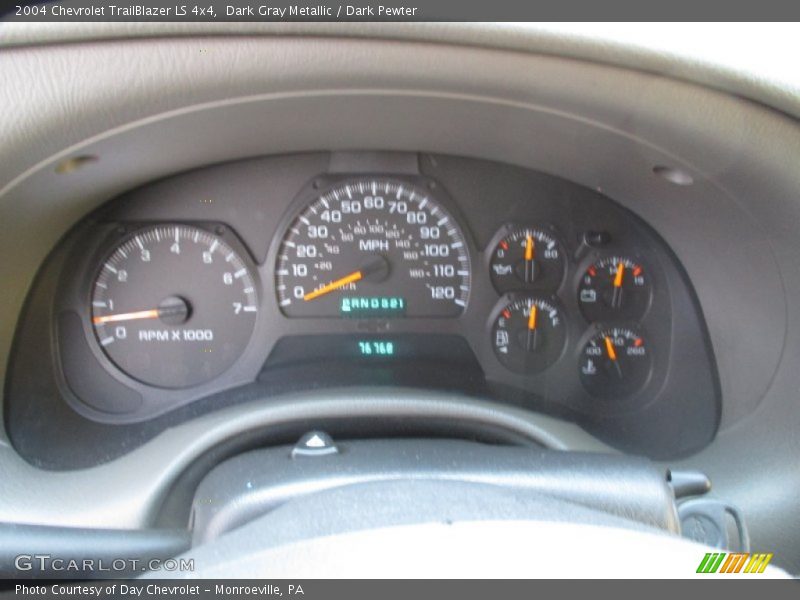 Dark Gray Metallic / Dark Pewter 2004 Chevrolet TrailBlazer LS 4x4