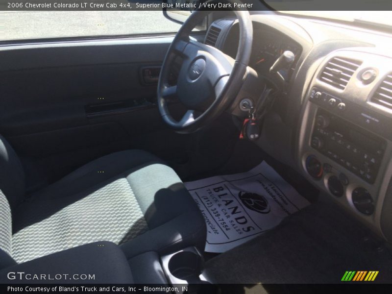 Superior Blue Metallic / Very Dark Pewter 2006 Chevrolet Colorado LT Crew Cab 4x4