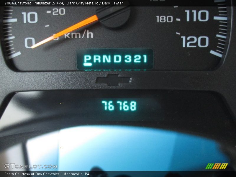 Dark Gray Metallic / Dark Pewter 2004 Chevrolet TrailBlazer LS 4x4