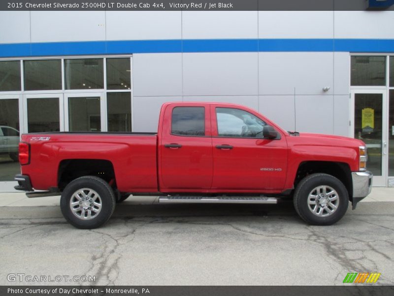 Victory Red / Jet Black 2015 Chevrolet Silverado 2500HD LT Double Cab 4x4