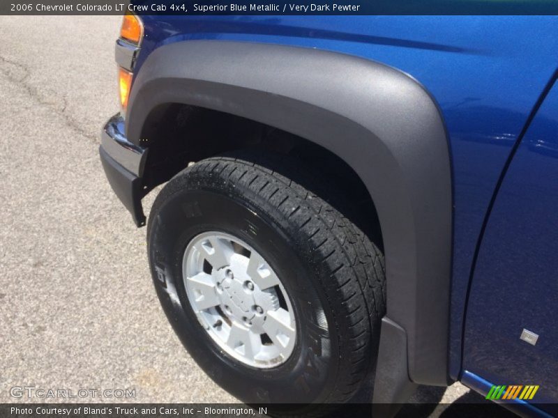 Superior Blue Metallic / Very Dark Pewter 2006 Chevrolet Colorado LT Crew Cab 4x4