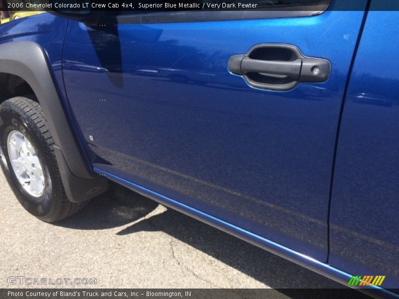 Superior Blue Metallic / Very Dark Pewter 2006 Chevrolet Colorado LT Crew Cab 4x4