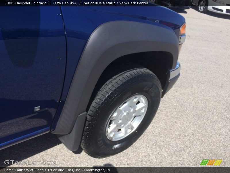 Superior Blue Metallic / Very Dark Pewter 2006 Chevrolet Colorado LT Crew Cab 4x4