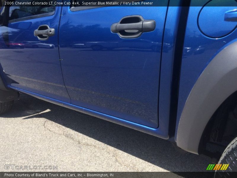 Superior Blue Metallic / Very Dark Pewter 2006 Chevrolet Colorado LT Crew Cab 4x4