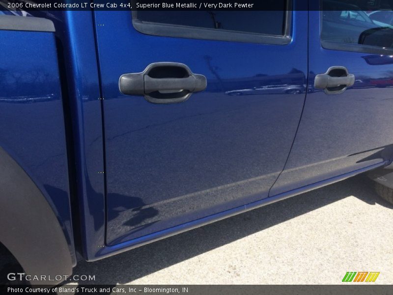 Superior Blue Metallic / Very Dark Pewter 2006 Chevrolet Colorado LT Crew Cab 4x4