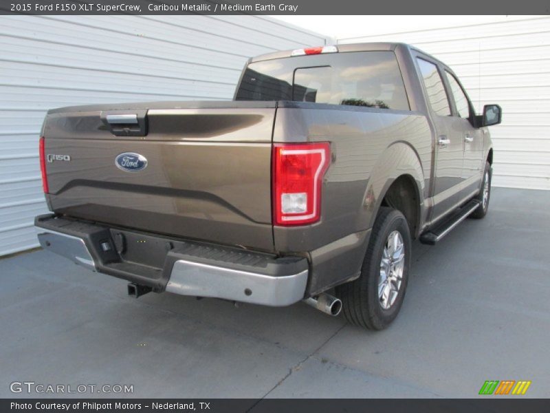 Caribou Metallic / Medium Earth Gray 2015 Ford F150 XLT SuperCrew