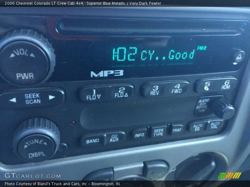 Superior Blue Metallic / Very Dark Pewter 2006 Chevrolet Colorado LT Crew Cab 4x4