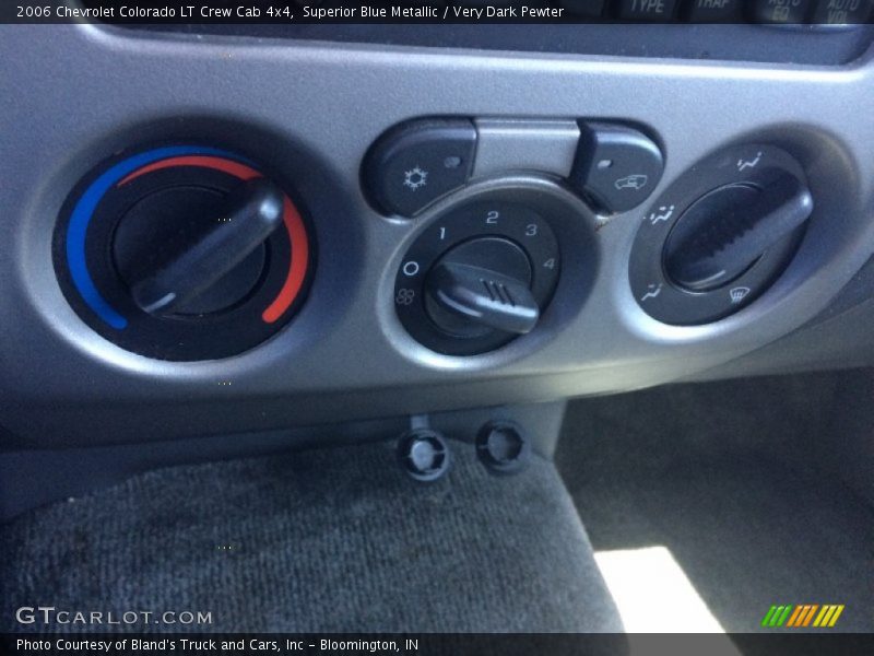 Superior Blue Metallic / Very Dark Pewter 2006 Chevrolet Colorado LT Crew Cab 4x4