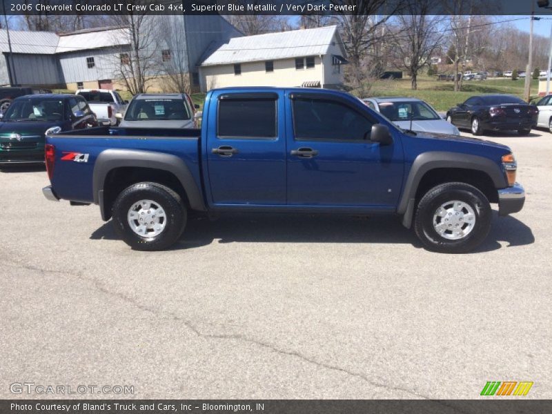Superior Blue Metallic / Very Dark Pewter 2006 Chevrolet Colorado LT Crew Cab 4x4