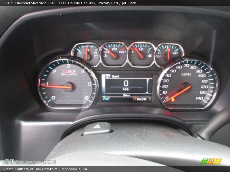 Victory Red / Jet Black 2015 Chevrolet Silverado 2500HD LT Double Cab 4x4