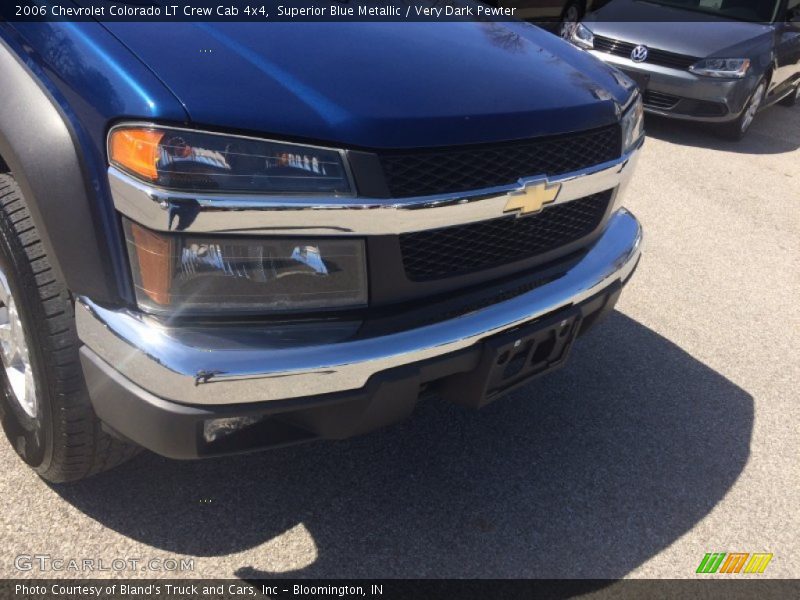 Superior Blue Metallic / Very Dark Pewter 2006 Chevrolet Colorado LT Crew Cab 4x4