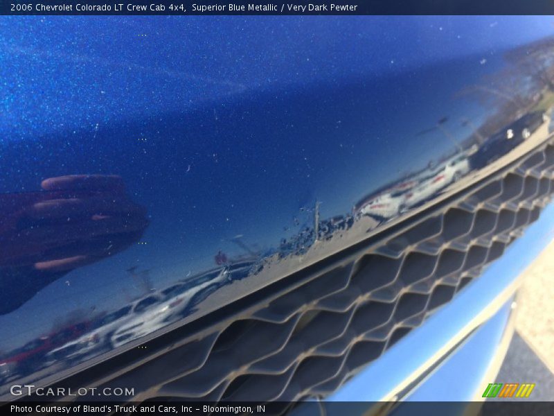 Superior Blue Metallic / Very Dark Pewter 2006 Chevrolet Colorado LT Crew Cab 4x4