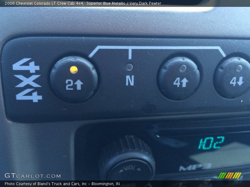 Superior Blue Metallic / Very Dark Pewter 2006 Chevrolet Colorado LT Crew Cab 4x4