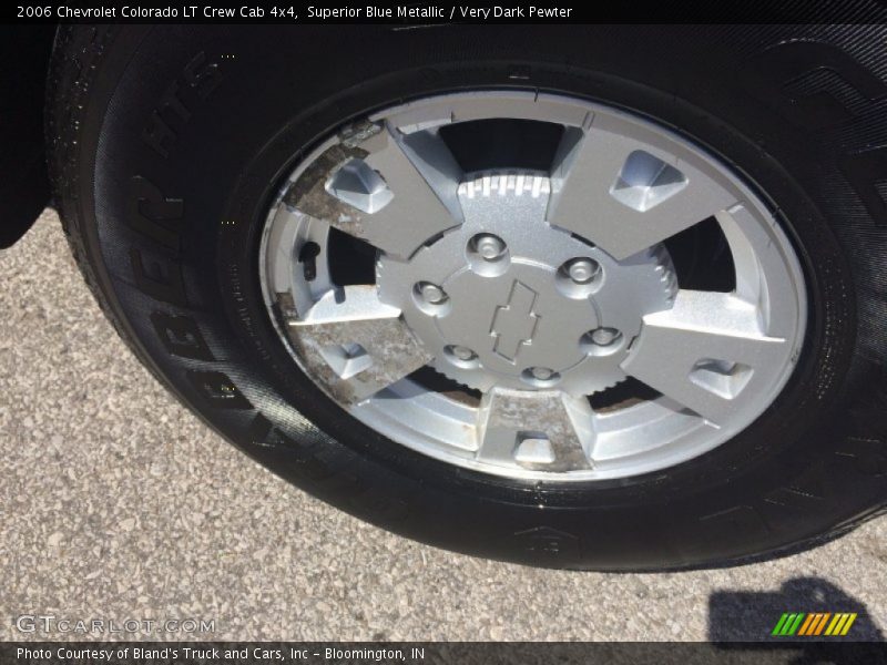 Superior Blue Metallic / Very Dark Pewter 2006 Chevrolet Colorado LT Crew Cab 4x4