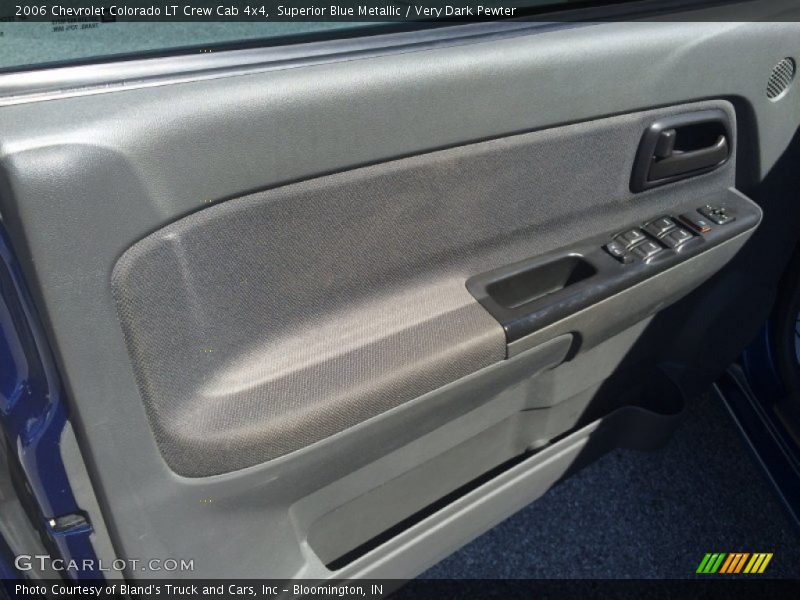 Superior Blue Metallic / Very Dark Pewter 2006 Chevrolet Colorado LT Crew Cab 4x4