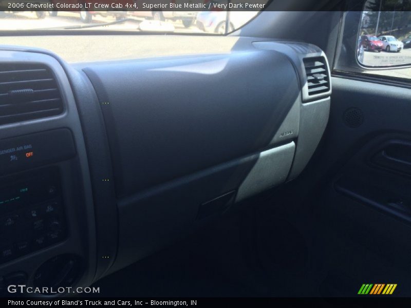 Superior Blue Metallic / Very Dark Pewter 2006 Chevrolet Colorado LT Crew Cab 4x4