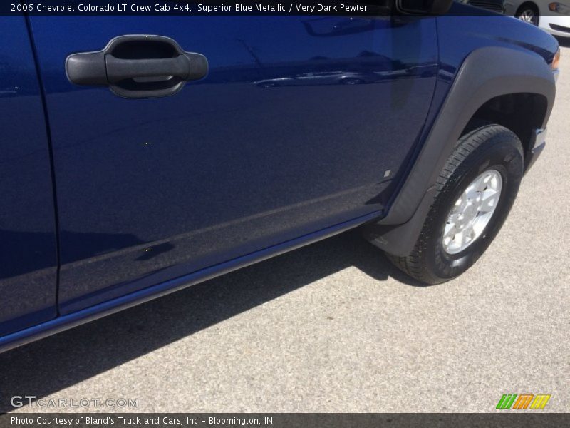 Superior Blue Metallic / Very Dark Pewter 2006 Chevrolet Colorado LT Crew Cab 4x4