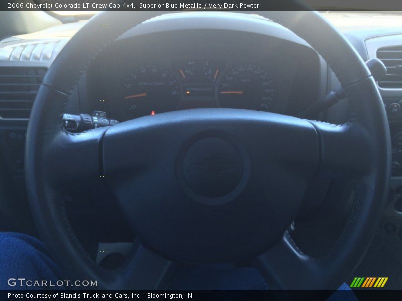 Superior Blue Metallic / Very Dark Pewter 2006 Chevrolet Colorado LT Crew Cab 4x4