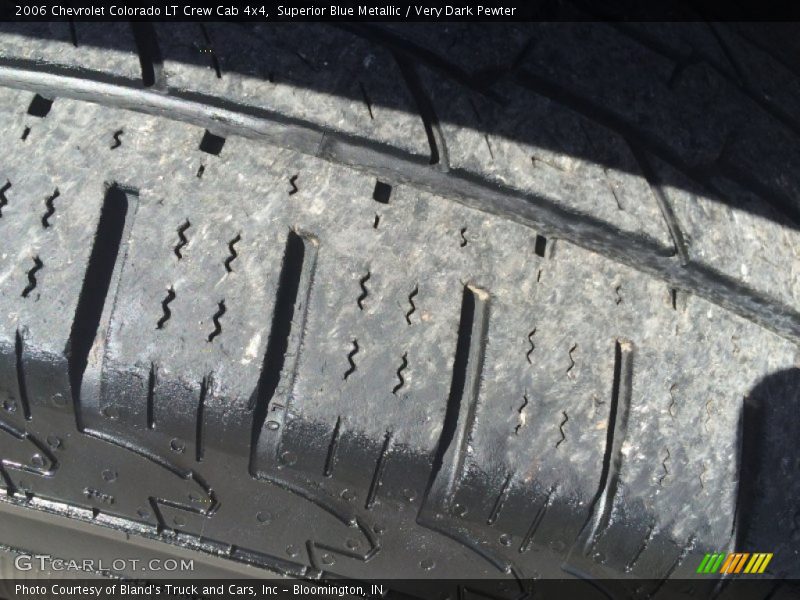 Superior Blue Metallic / Very Dark Pewter 2006 Chevrolet Colorado LT Crew Cab 4x4