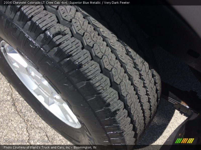 Superior Blue Metallic / Very Dark Pewter 2006 Chevrolet Colorado LT Crew Cab 4x4