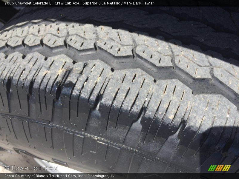 Superior Blue Metallic / Very Dark Pewter 2006 Chevrolet Colorado LT Crew Cab 4x4