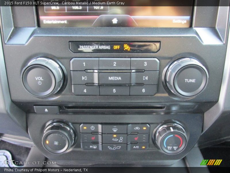 Caribou Metallic / Medium Earth Gray 2015 Ford F150 XLT SuperCrew