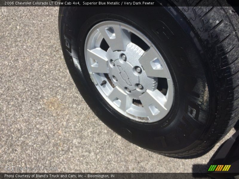 Superior Blue Metallic / Very Dark Pewter 2006 Chevrolet Colorado LT Crew Cab 4x4