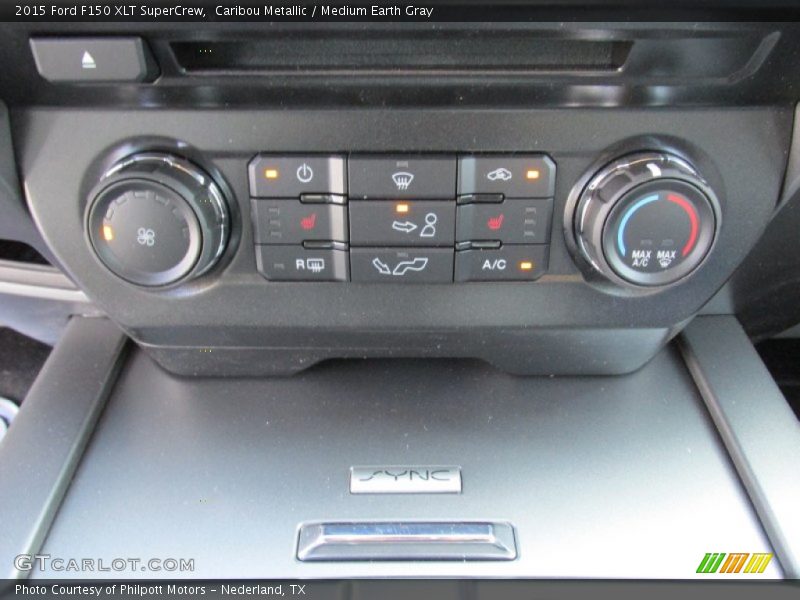 Caribou Metallic / Medium Earth Gray 2015 Ford F150 XLT SuperCrew
