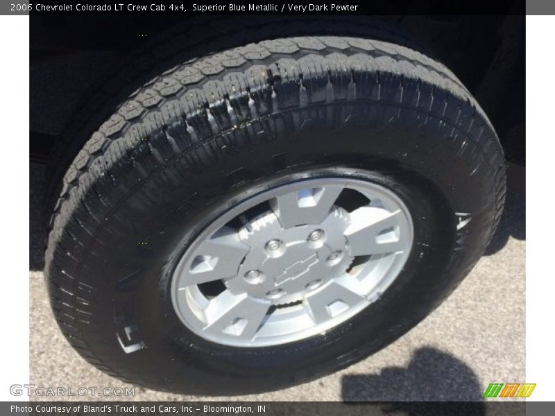 Superior Blue Metallic / Very Dark Pewter 2006 Chevrolet Colorado LT Crew Cab 4x4