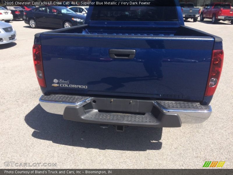 Superior Blue Metallic / Very Dark Pewter 2006 Chevrolet Colorado LT Crew Cab 4x4
