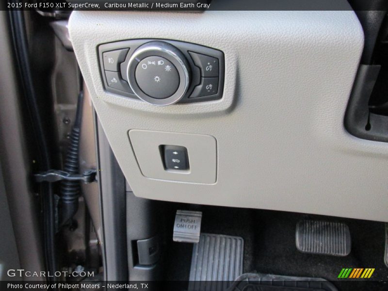 Caribou Metallic / Medium Earth Gray 2015 Ford F150 XLT SuperCrew