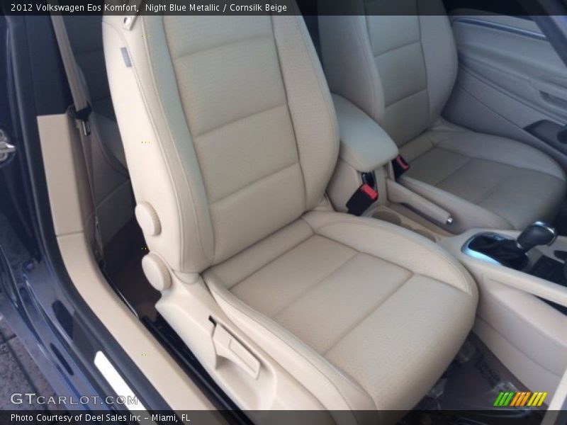 Night Blue Metallic / Cornsilk Beige 2012 Volkswagen Eos Komfort