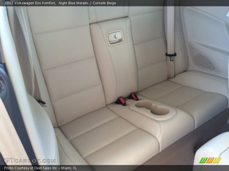 Night Blue Metallic / Cornsilk Beige 2012 Volkswagen Eos Komfort