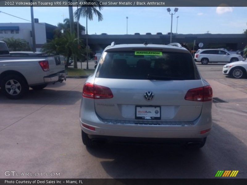 Cool Silver Metallic / Black Anthracite 2012 Volkswagen Touareg VR6 FSI Sport 4XMotion