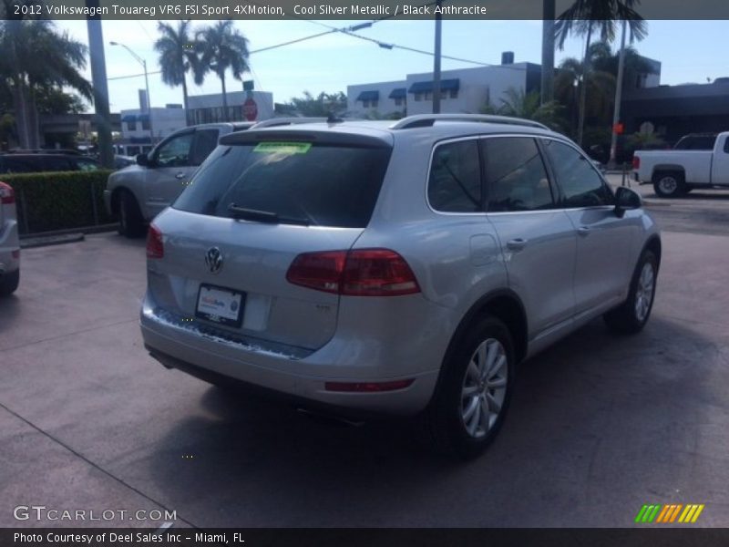 Cool Silver Metallic / Black Anthracite 2012 Volkswagen Touareg VR6 FSI Sport 4XMotion