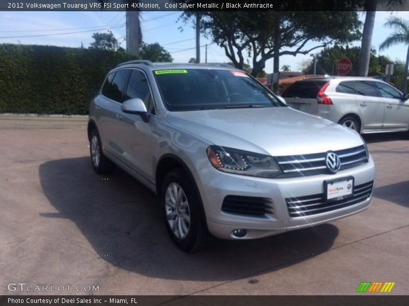 Cool Silver Metallic / Black Anthracite 2012 Volkswagen Touareg VR6 FSI Sport 4XMotion