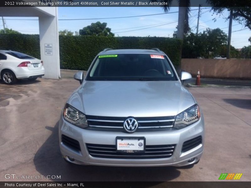 Cool Silver Metallic / Black Anthracite 2012 Volkswagen Touareg VR6 FSI Sport 4XMotion