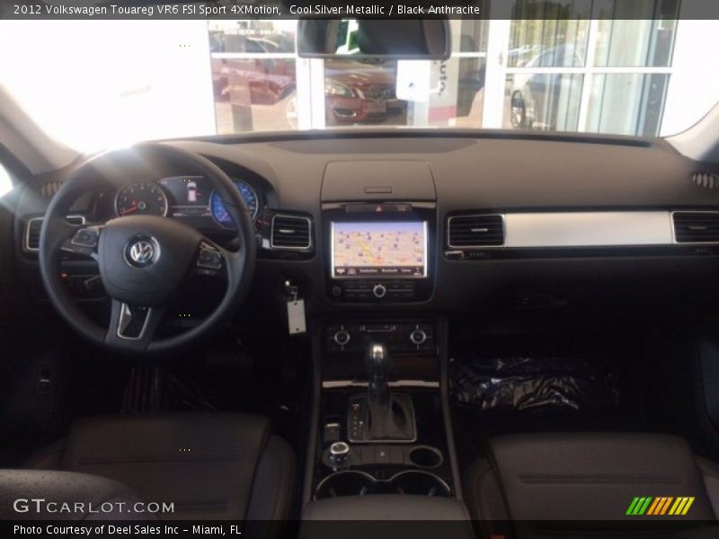 Cool Silver Metallic / Black Anthracite 2012 Volkswagen Touareg VR6 FSI Sport 4XMotion