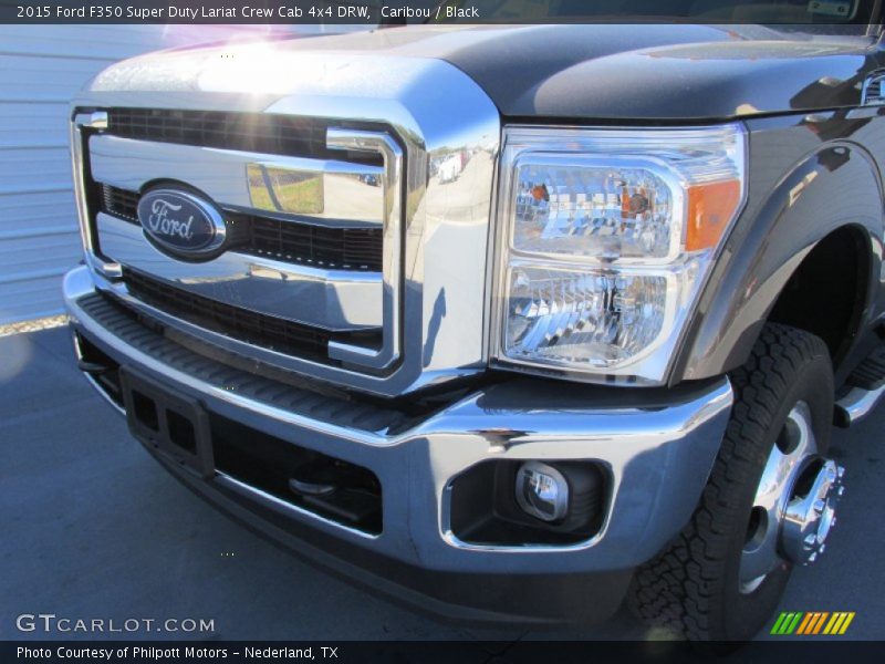 Caribou / Black 2015 Ford F350 Super Duty Lariat Crew Cab 4x4 DRW