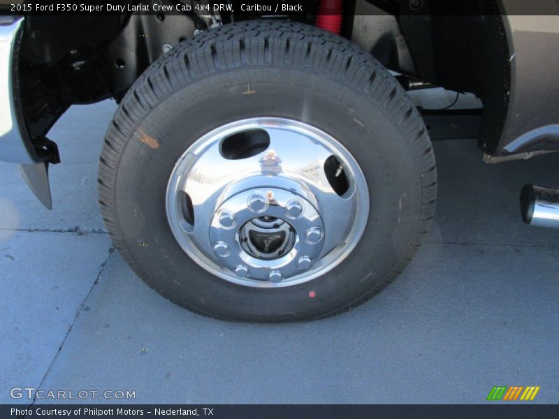 Caribou / Black 2015 Ford F350 Super Duty Lariat Crew Cab 4x4 DRW