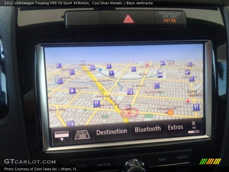 Cool Silver Metallic / Black Anthracite 2012 Volkswagen Touareg VR6 FSI Sport 4XMotion