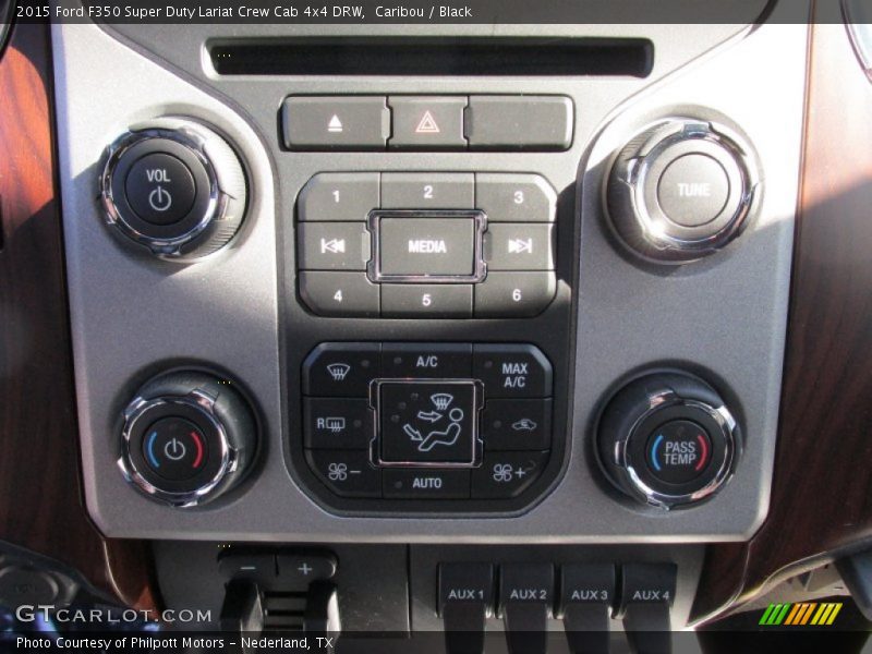 Caribou / Black 2015 Ford F350 Super Duty Lariat Crew Cab 4x4 DRW