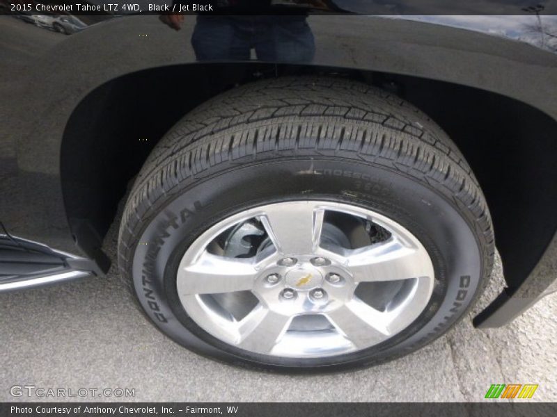Black / Jet Black 2015 Chevrolet Tahoe LTZ 4WD