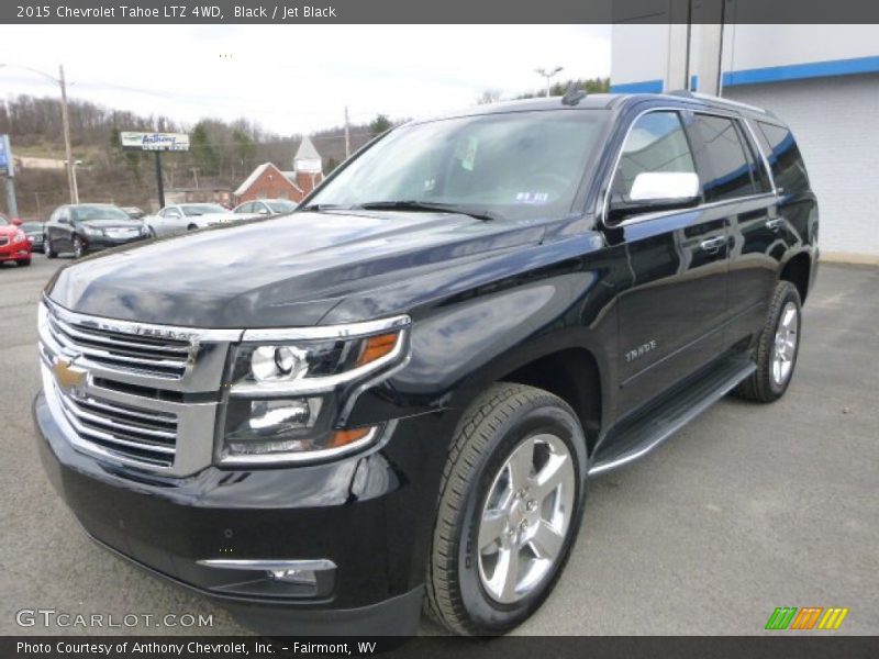 Black / Jet Black 2015 Chevrolet Tahoe LTZ 4WD