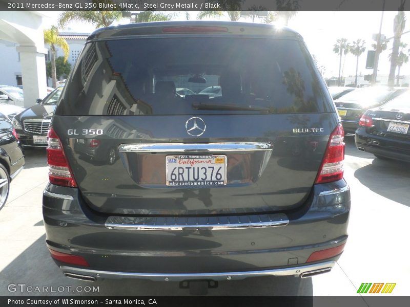 Steel Grey Metallic / Black 2011 Mercedes-Benz GL 350 Blutec 4Matic