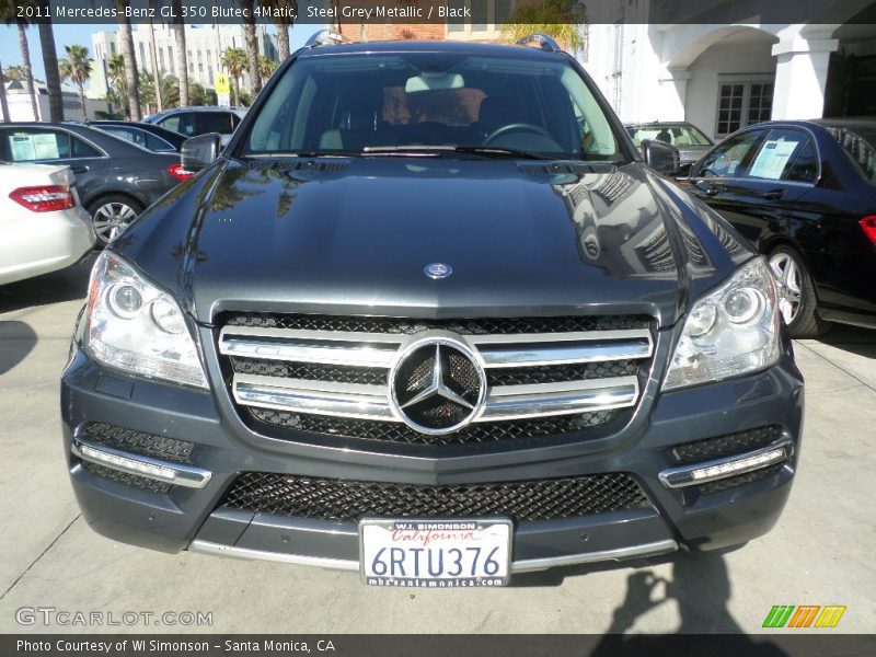 Steel Grey Metallic / Black 2011 Mercedes-Benz GL 350 Blutec 4Matic