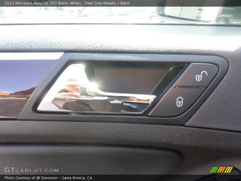 Steel Grey Metallic / Black 2011 Mercedes-Benz GL 350 Blutec 4Matic