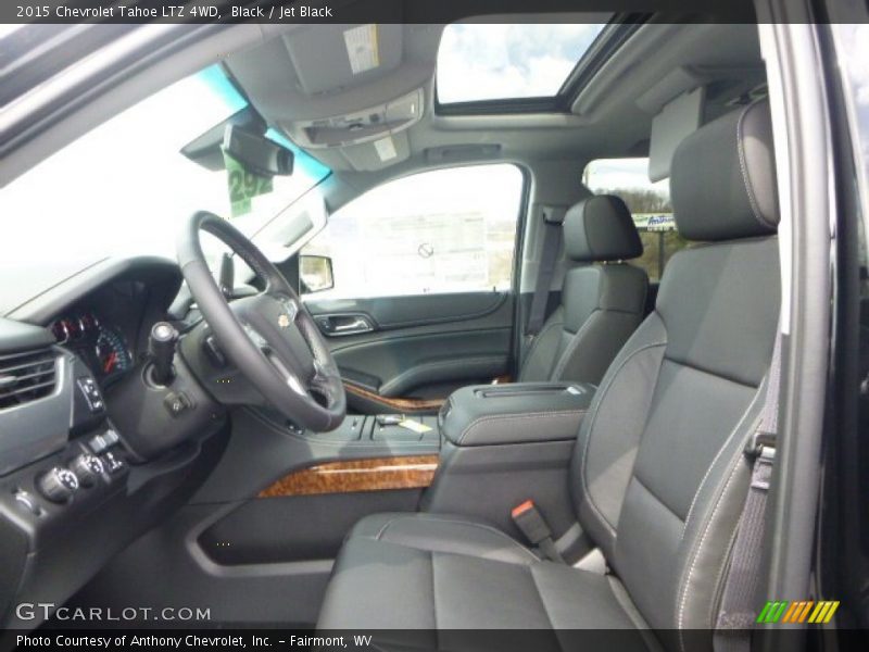 Black / Jet Black 2015 Chevrolet Tahoe LTZ 4WD